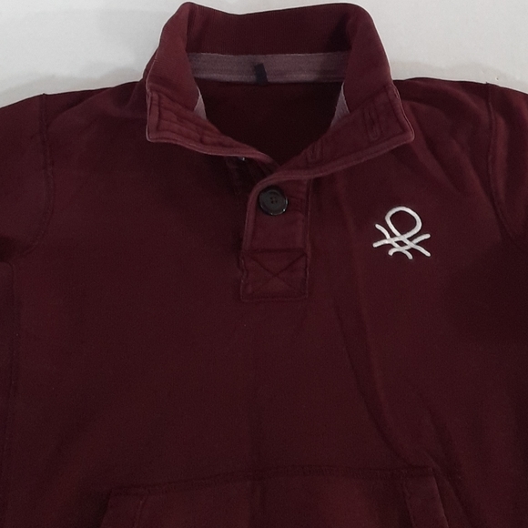 United Colors Of Benetton Other - Stile Benetton Logo Henley Sweater